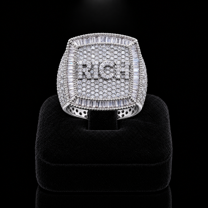 Bague prénom moissanite
