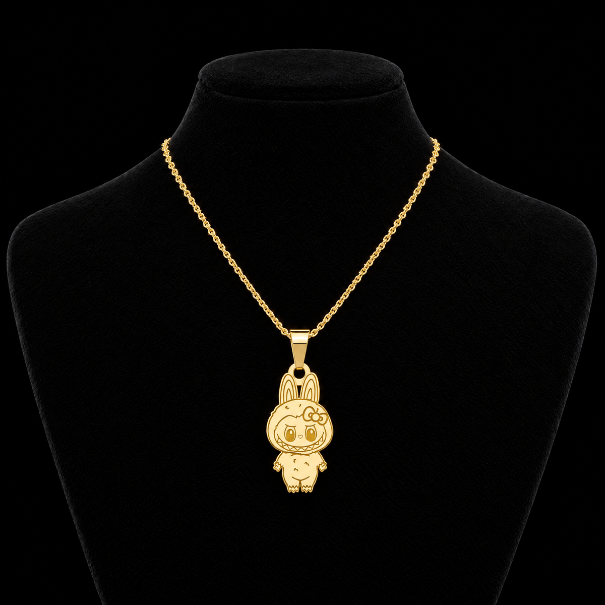 Pendentif Labubu Or 18K